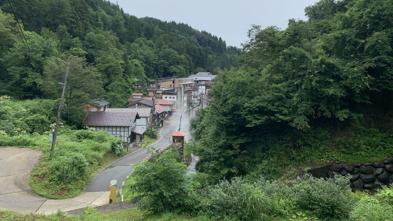 松之山温泉の写真です