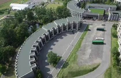 寮の外観