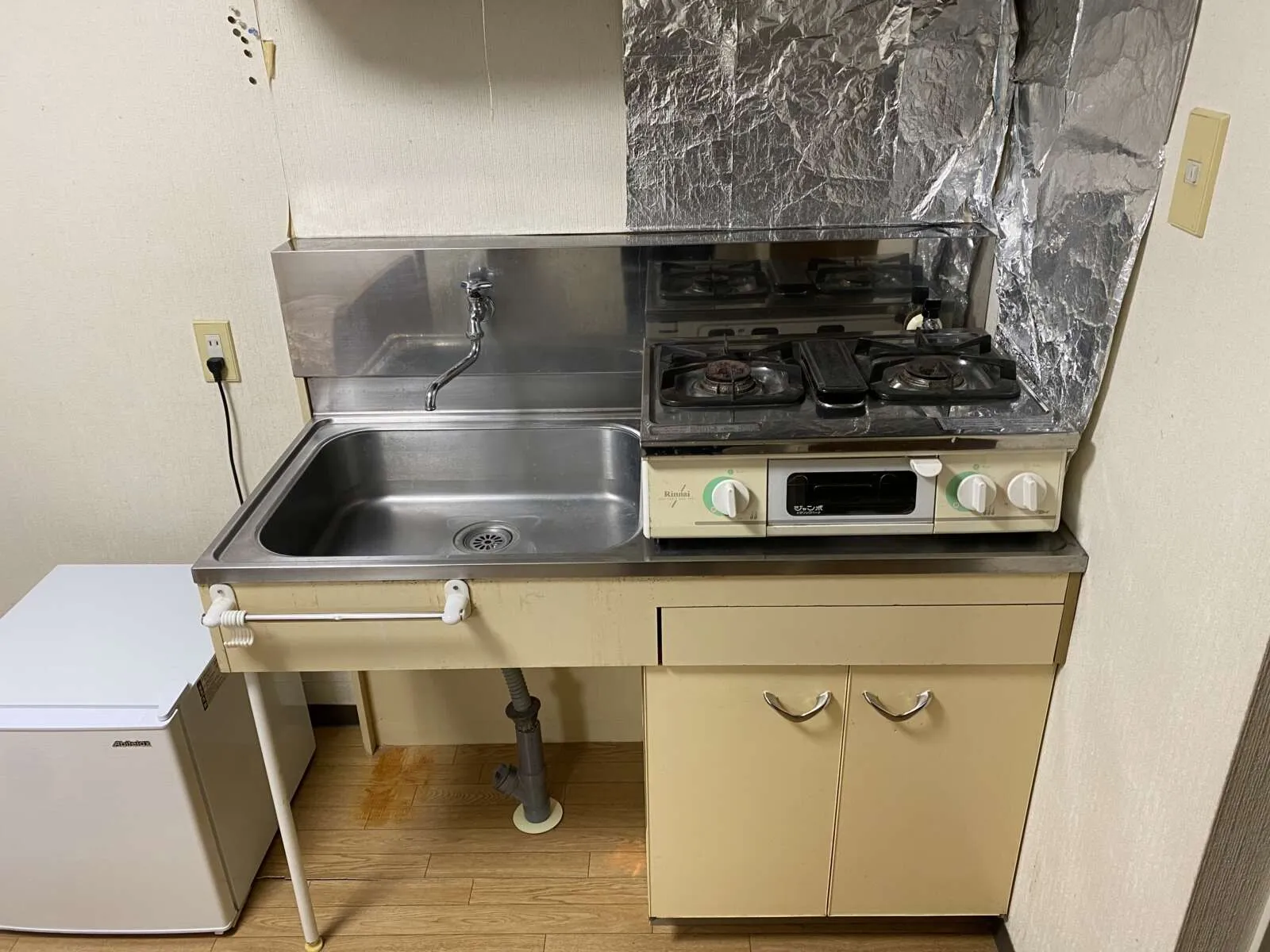 部屋内で自炊も可能です