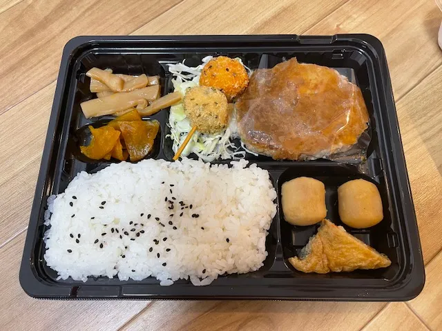 お弁当の内容です。
