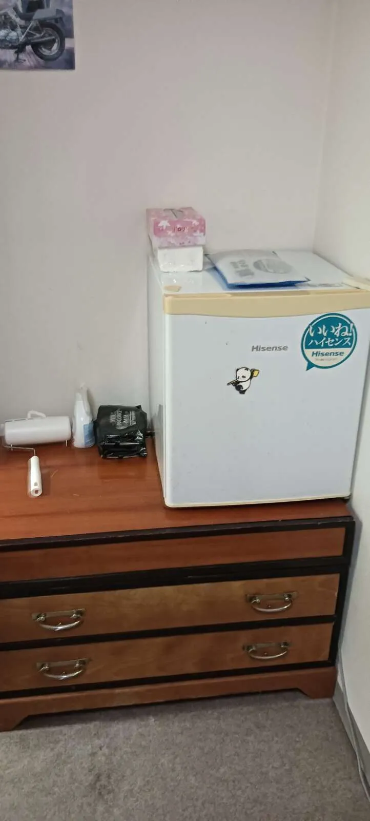 部屋内冷蔵庫