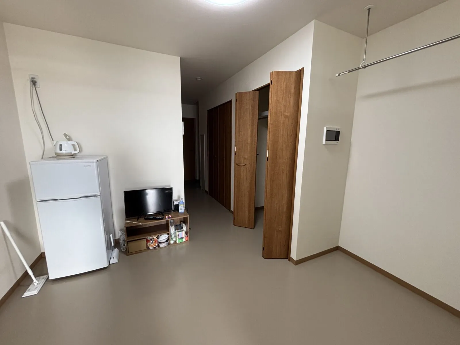 寮の2名共有部分について。非常に綺麗な寮です！