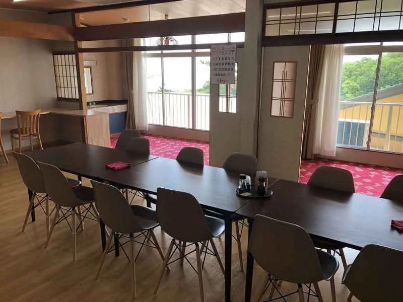 従業員休憩室の様子