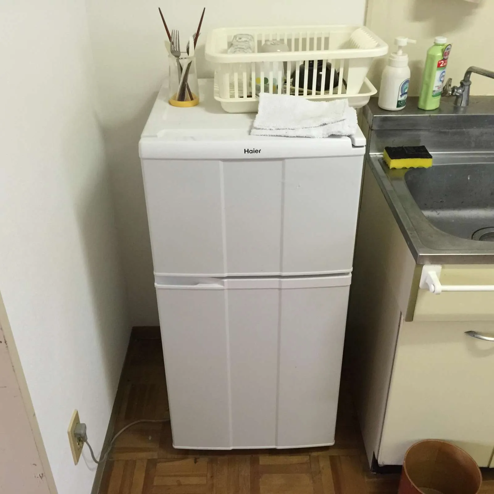 １R個室寮でご案内可能！　冷蔵庫洗濯機全室完備です。