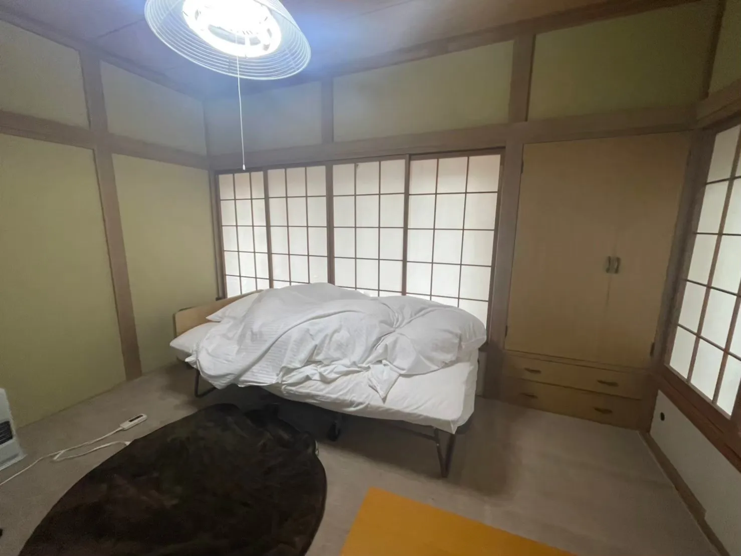 お部屋は個室完備