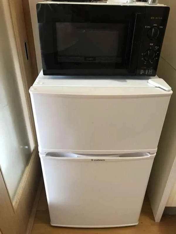 冷蔵庫・電子レンジもあります。
