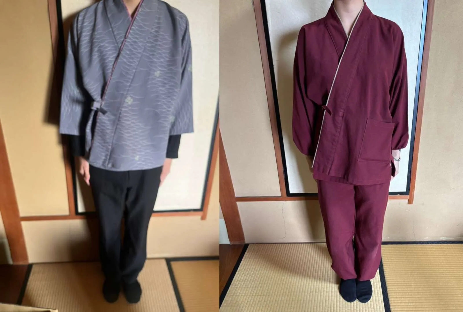制服の様子