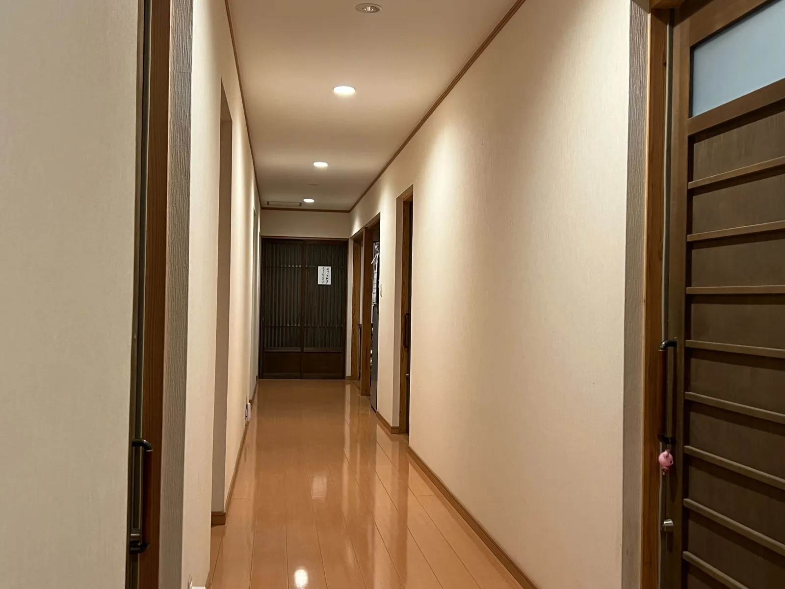 【寮内】各部屋のカギはかけられます