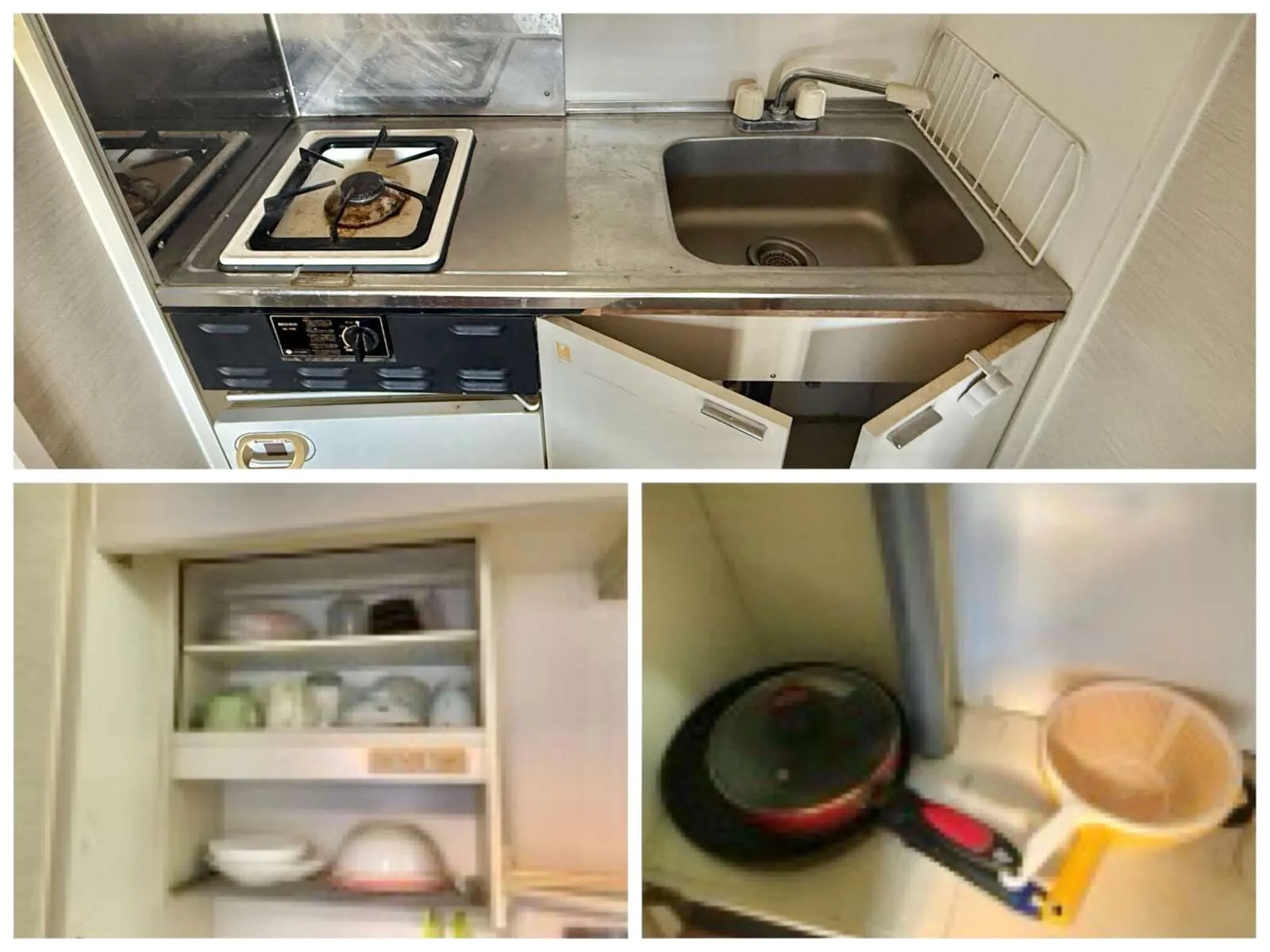【女子寮・個室内】※部屋によっては調理器具のご用意がございません。