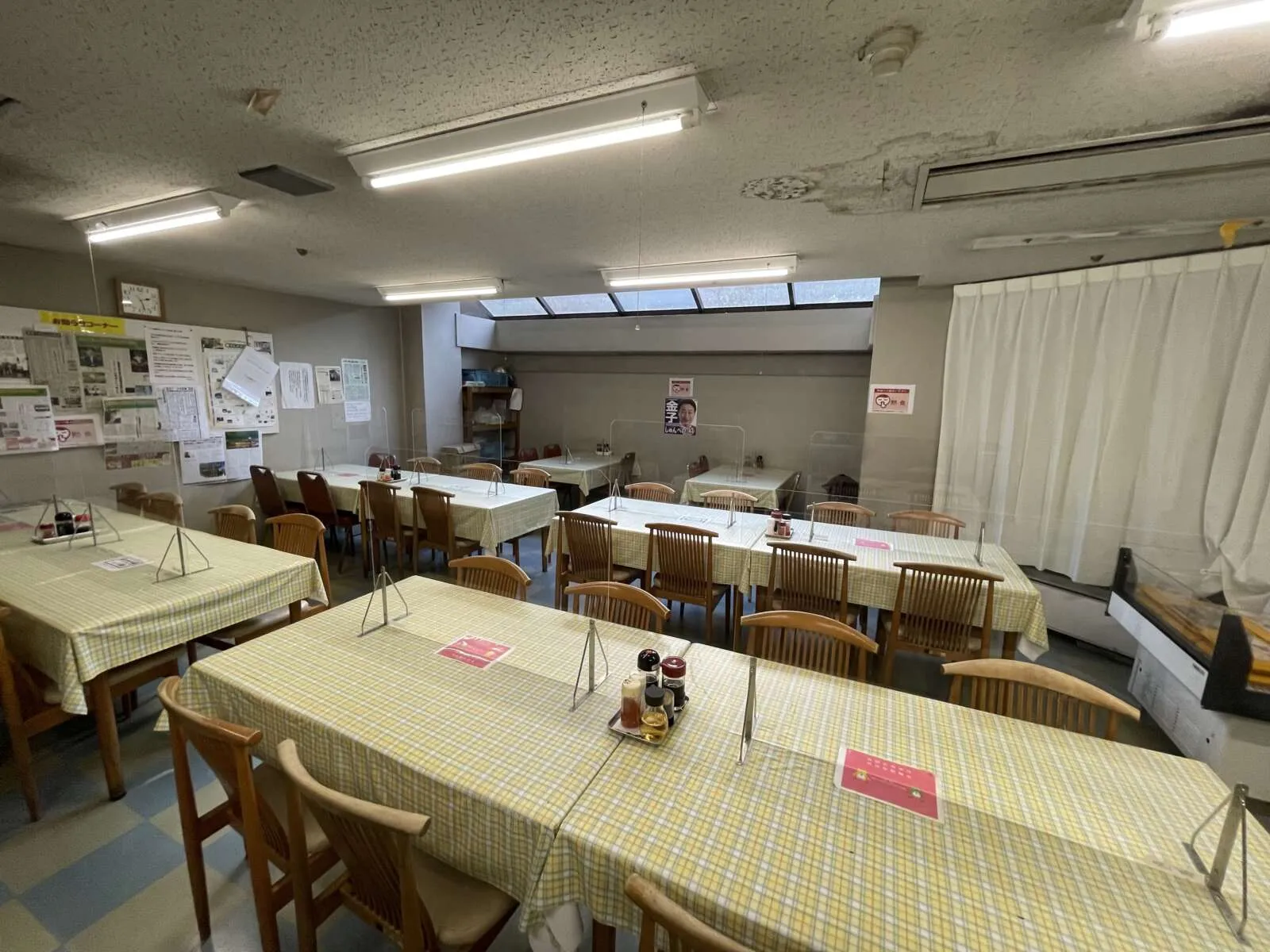 【従業員食堂】でお食事も安心！
