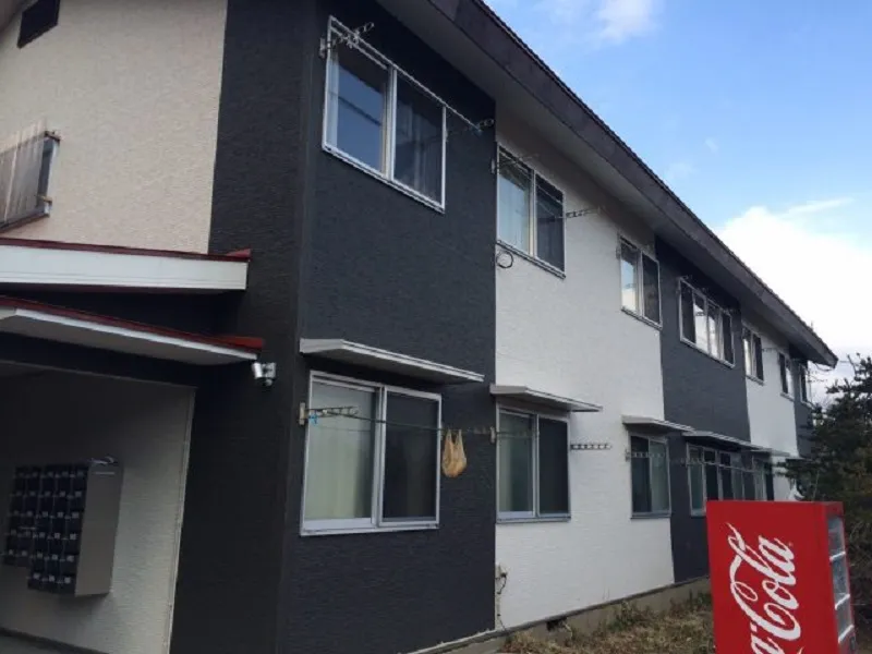 寮の外観！築５年の綺麗なお部屋です。