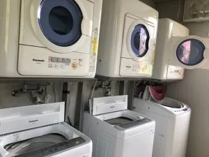 洗濯機もございます