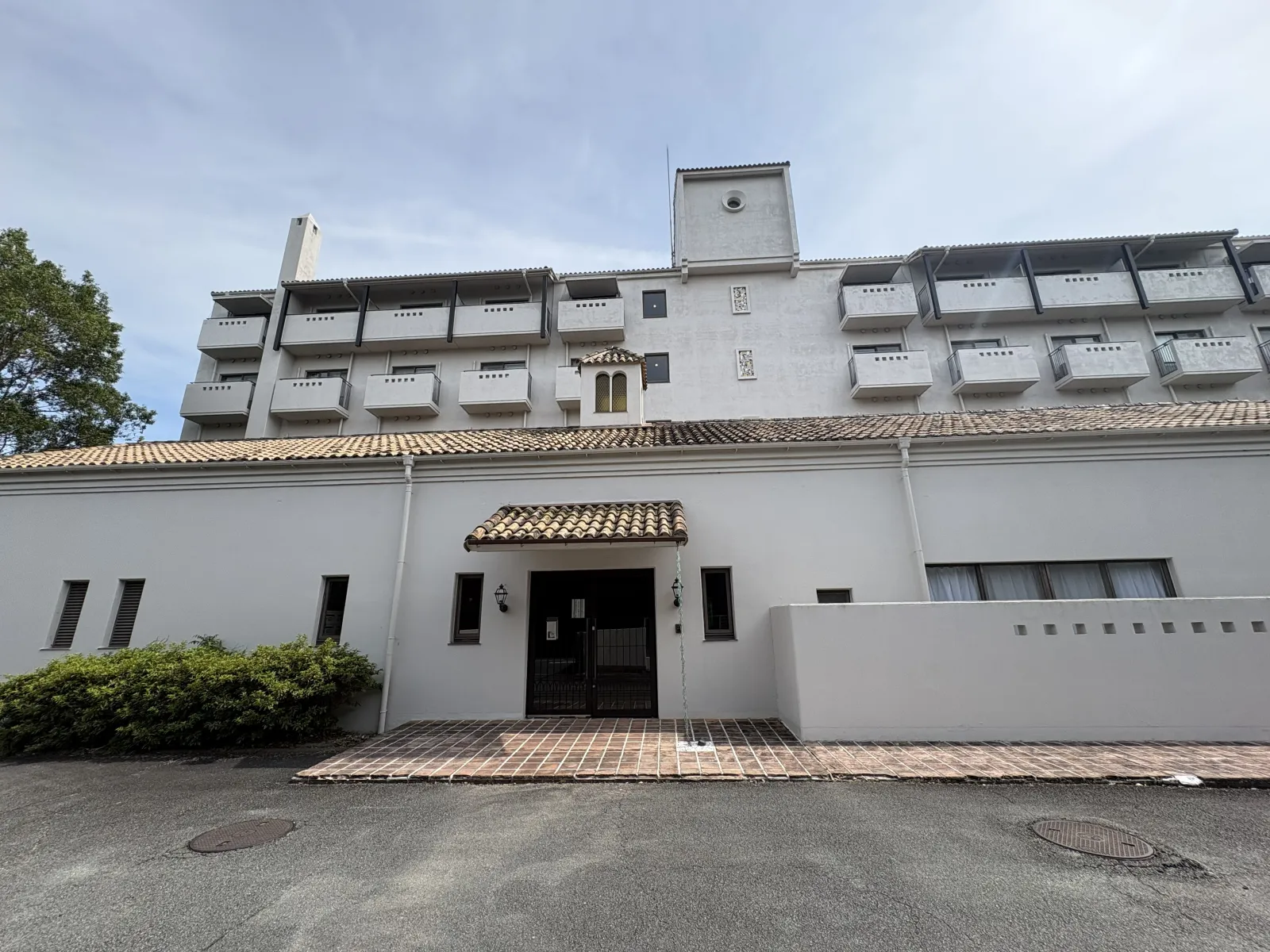 寮の外観