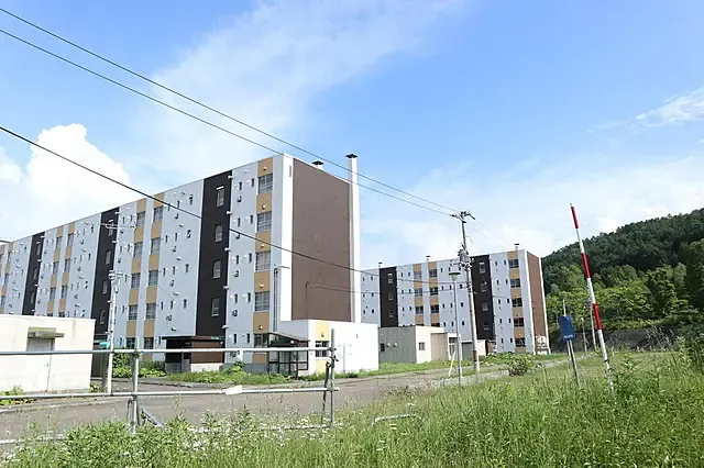 寮外観（男女分かれた建物です）