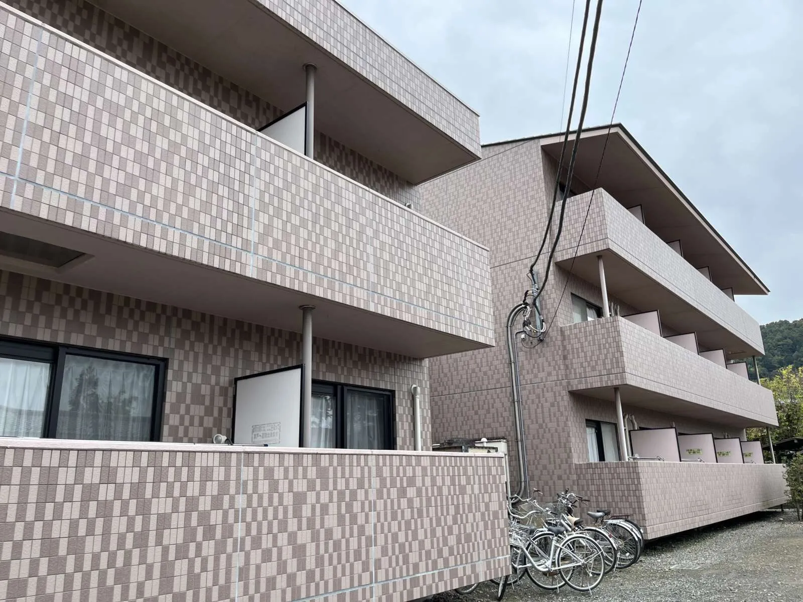 寮の外観です