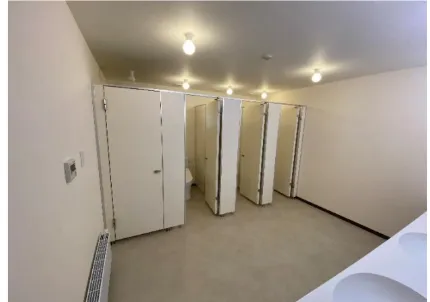 共用のトイレです