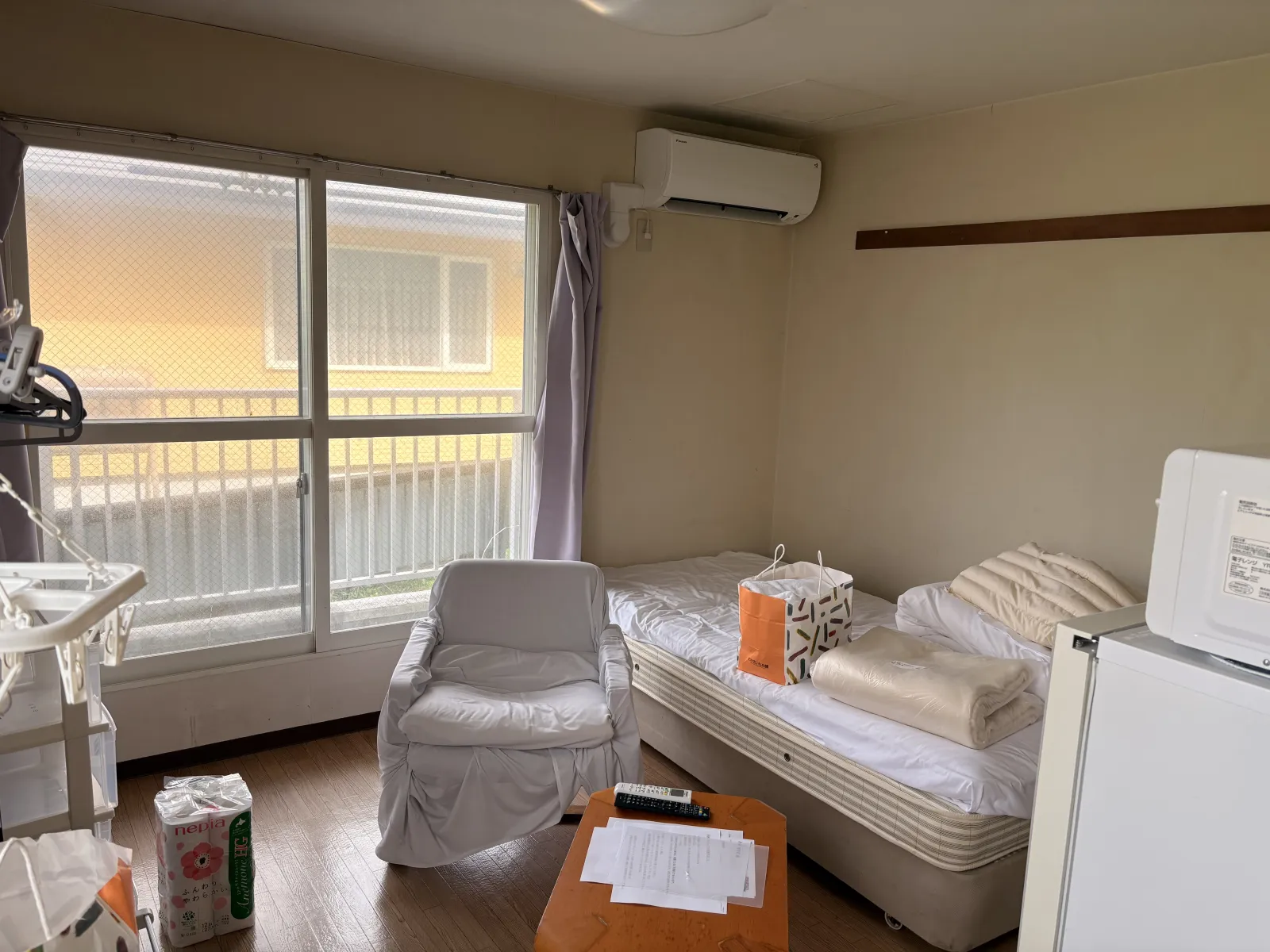 個室寮部屋内