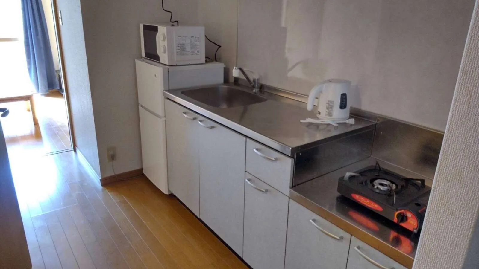 キッチンも各部屋に完備