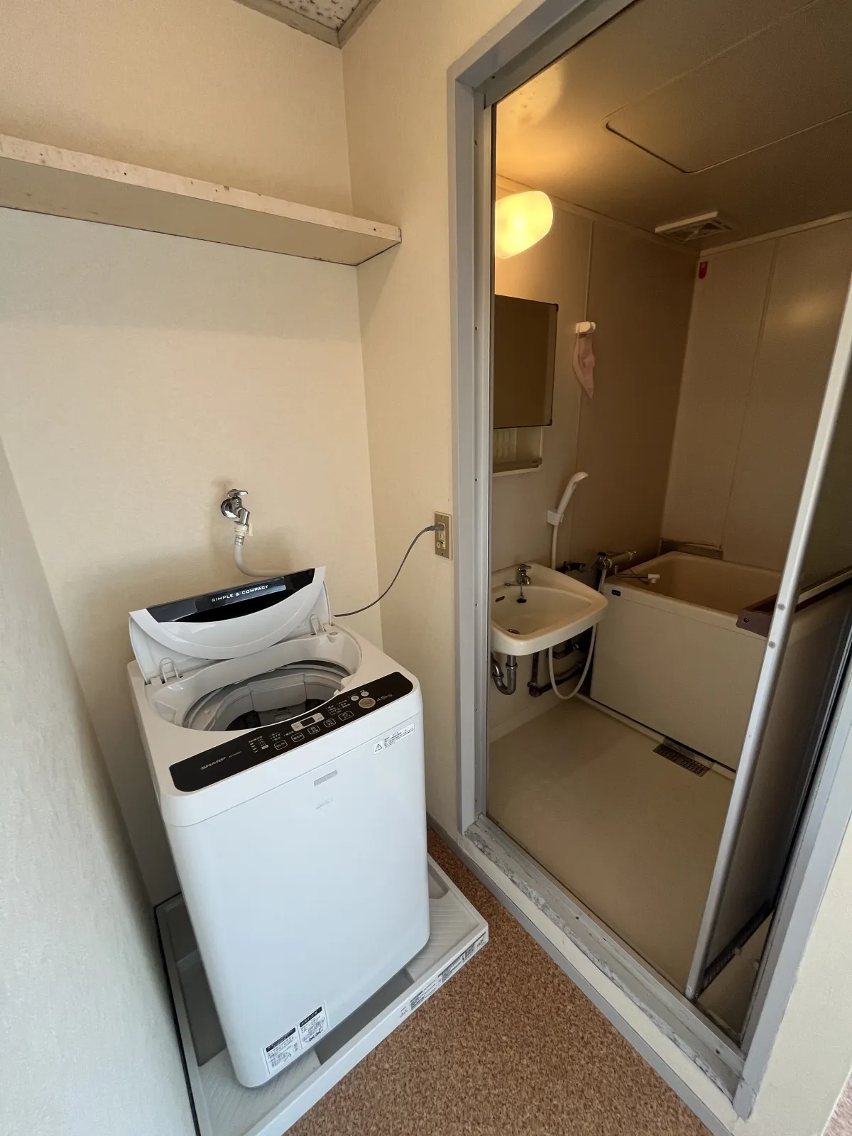 住み込み先となる１R個室寮の参考例について。※参考例
