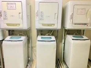 洗濯機もたくさんあります