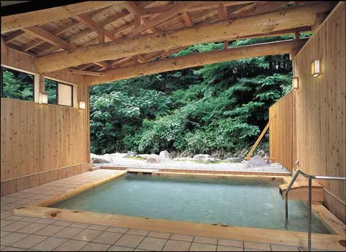 温泉入浴可