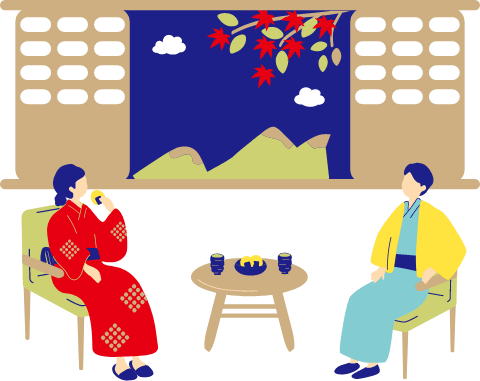 部屋のイラスト