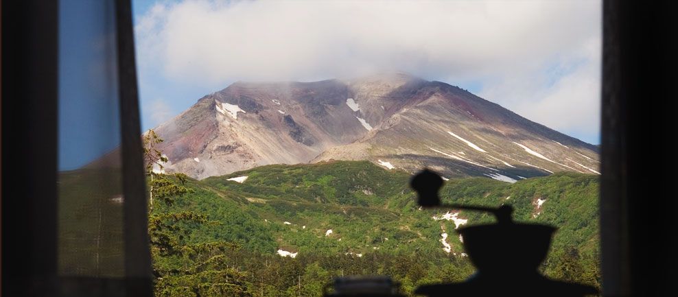 マウンテンビューホテルからの絶景の大雪山
