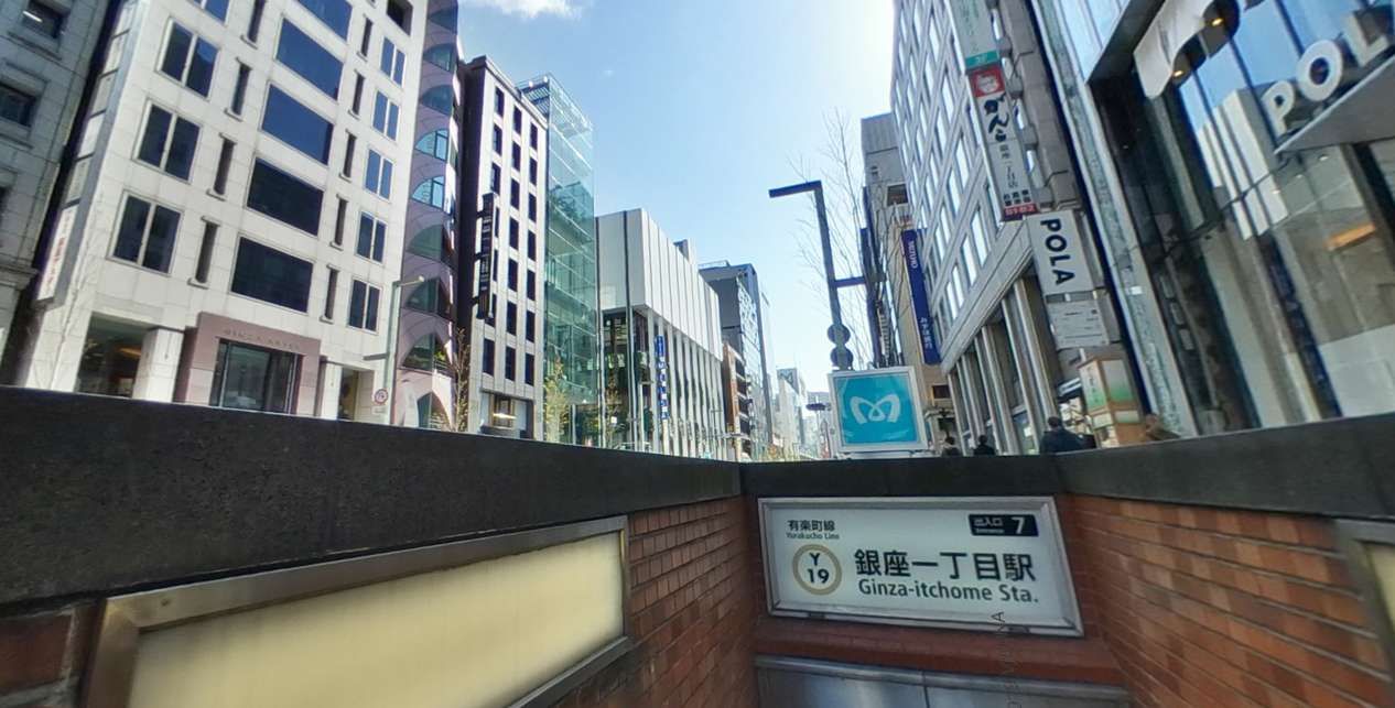 最寄り駅銀座一丁目から徒歩１分