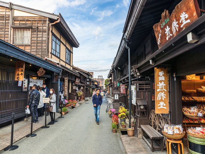 趣のある街並み！