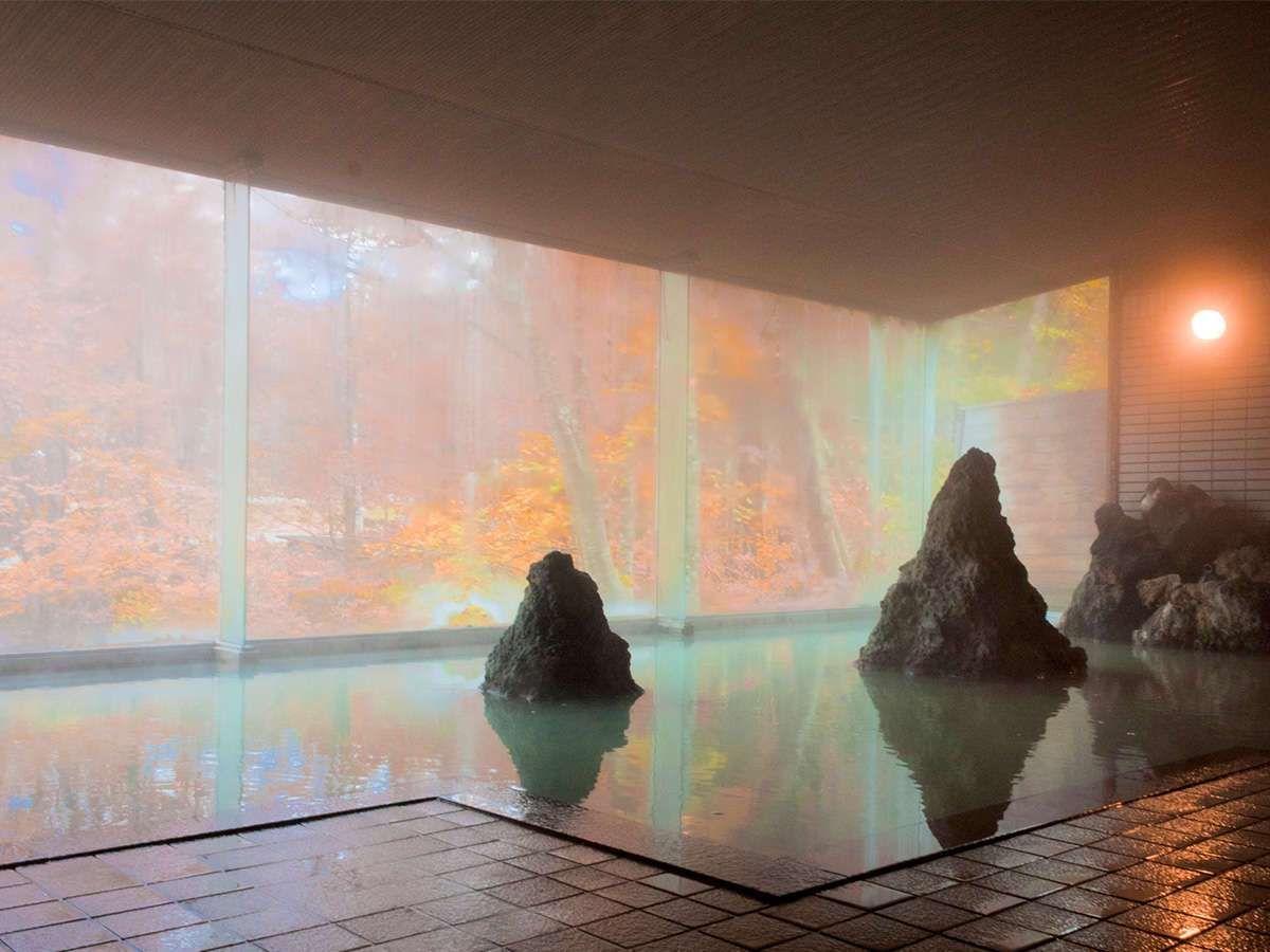 温泉入浴可