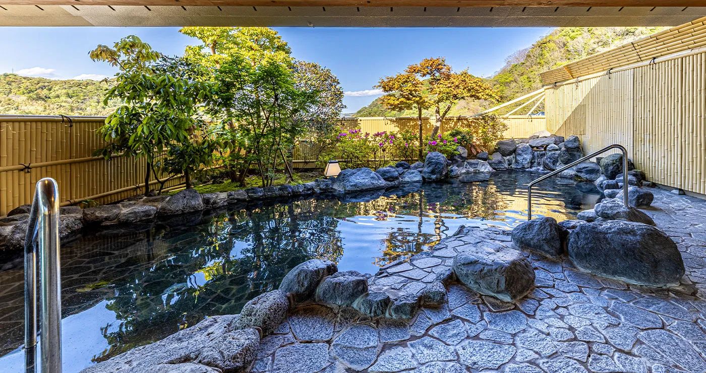 宿自慢の温泉です！