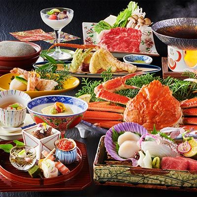 冬は蟹会席も