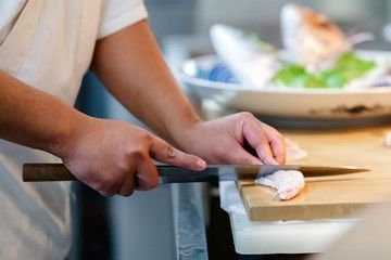 和食調理のお仕事です