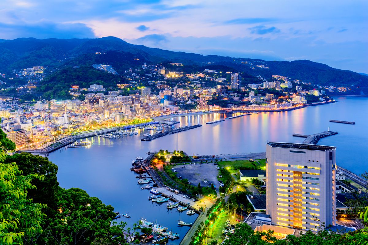 熱海の夜景