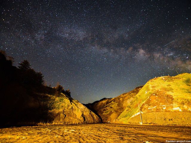 人工の灯りが少ない為、夜は星が綺麗です