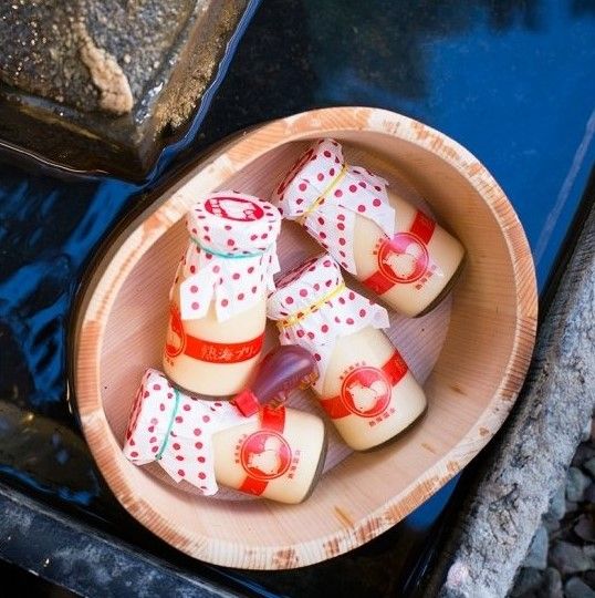 有名な熱海プリンも食べてください！