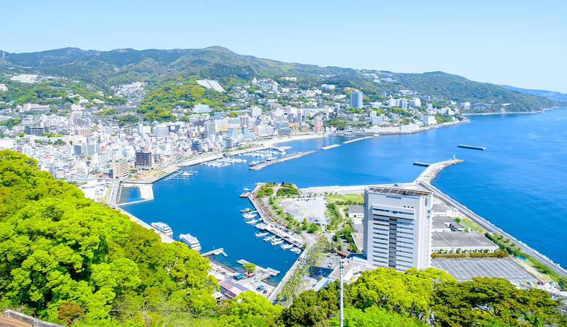 【大人気熱海】東京まで50分の熱海！都心に近い大人気リゾート地！