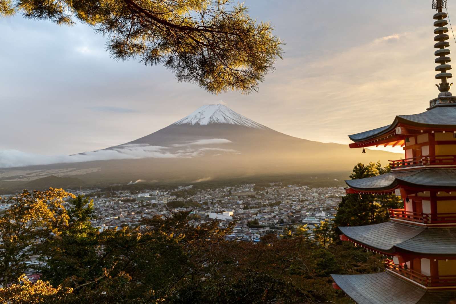 富士山の近くでのお仕事です！