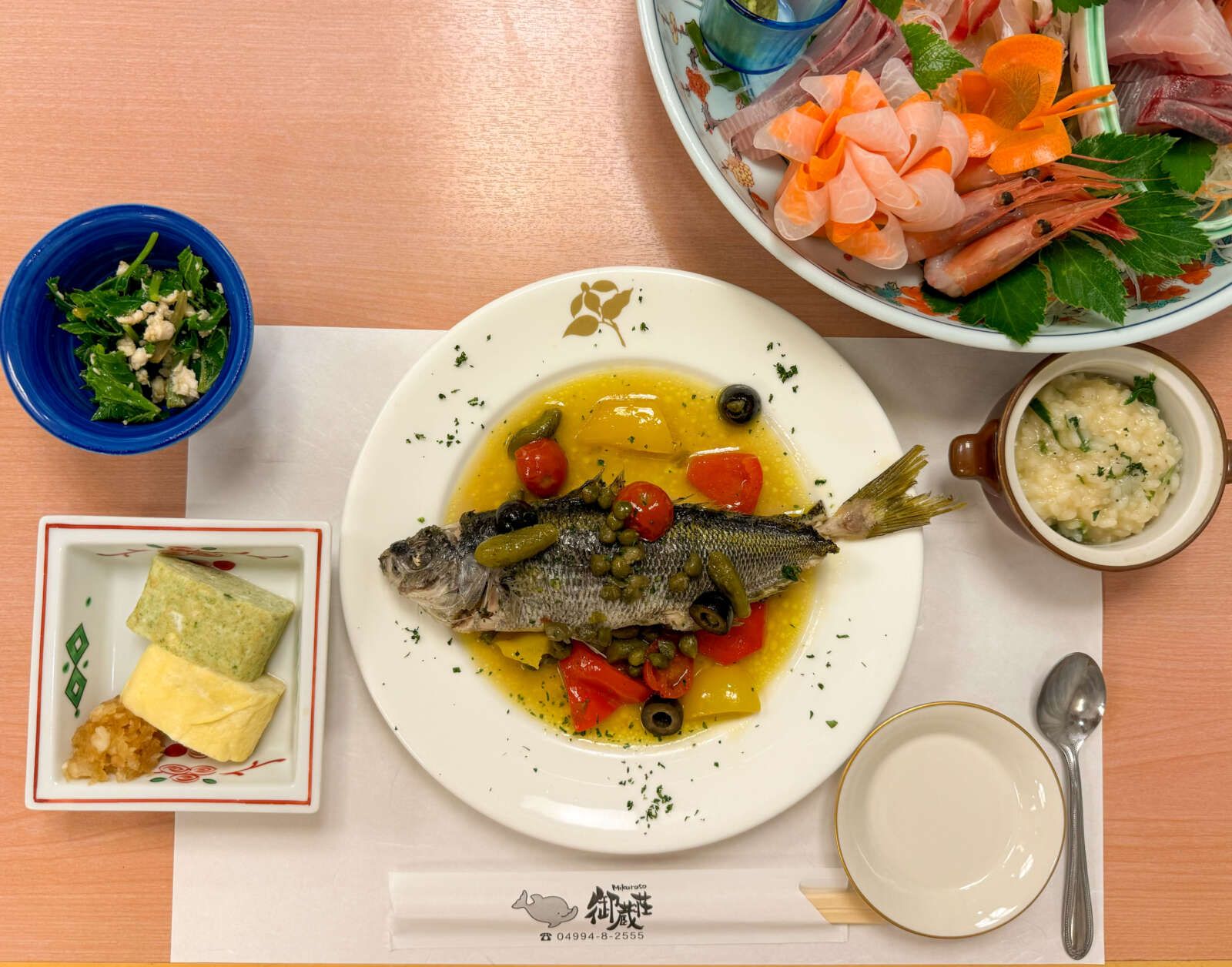 料理例/地元産海鮮！