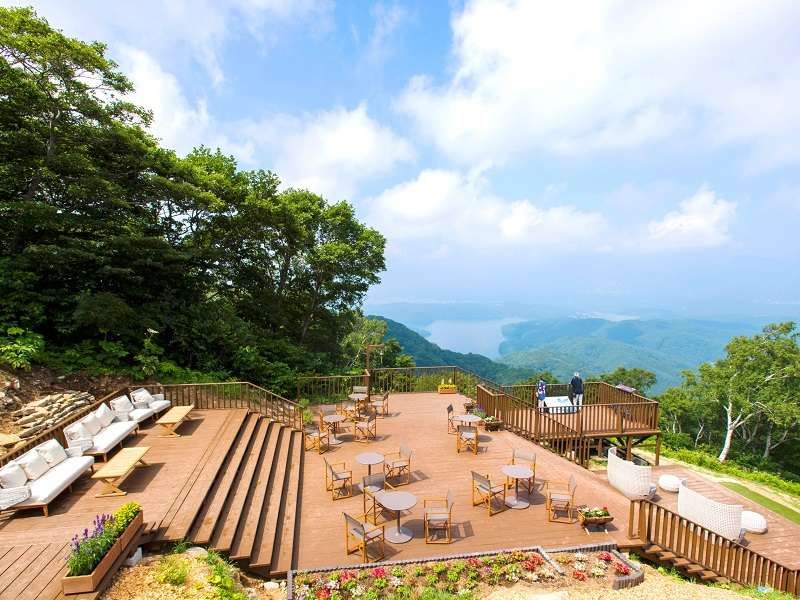 標高1100ｍの野尻湖テラス