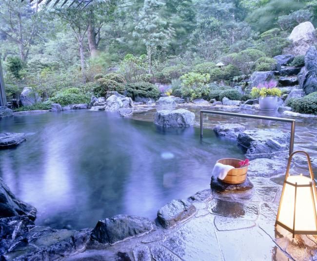 温泉入浴可能