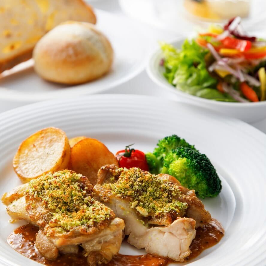 レストランのメニュー例です