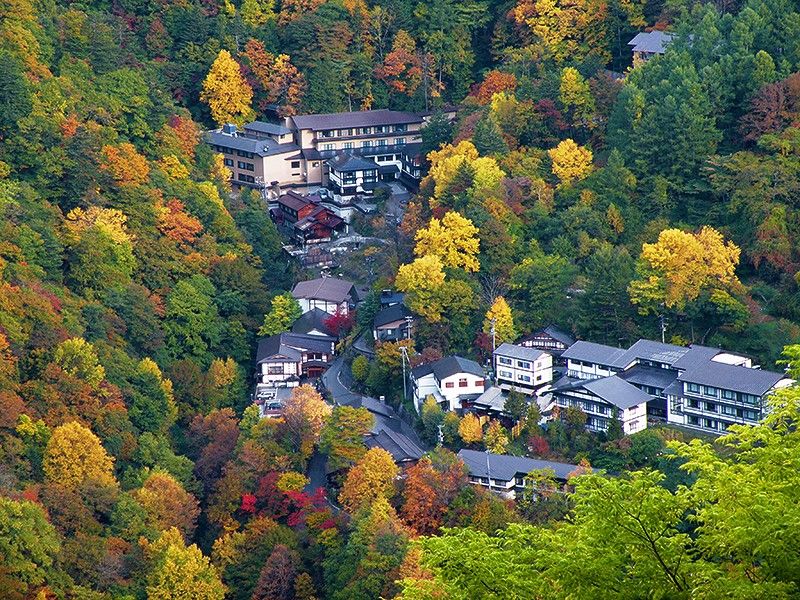 白骨温泉エリア