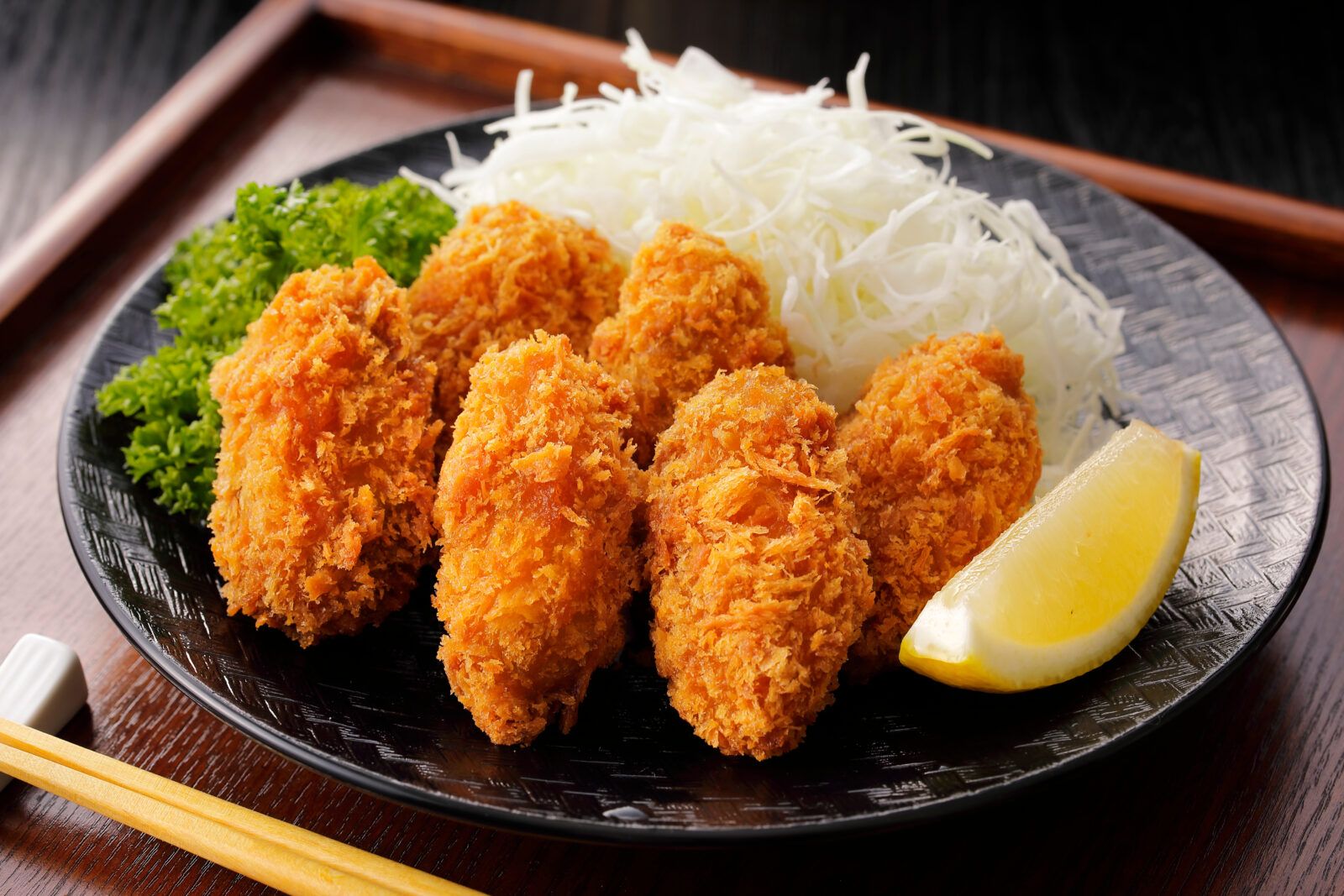 【広島グルメ】「カキフライ」広島産の新鮮で濃厚な牡蠣フライをぜひ食べてください！