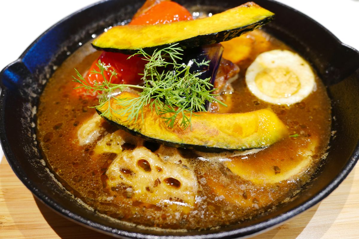 スープカレーも捨て難いですね～