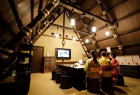【施設内観】白川郷のような雰囲気！