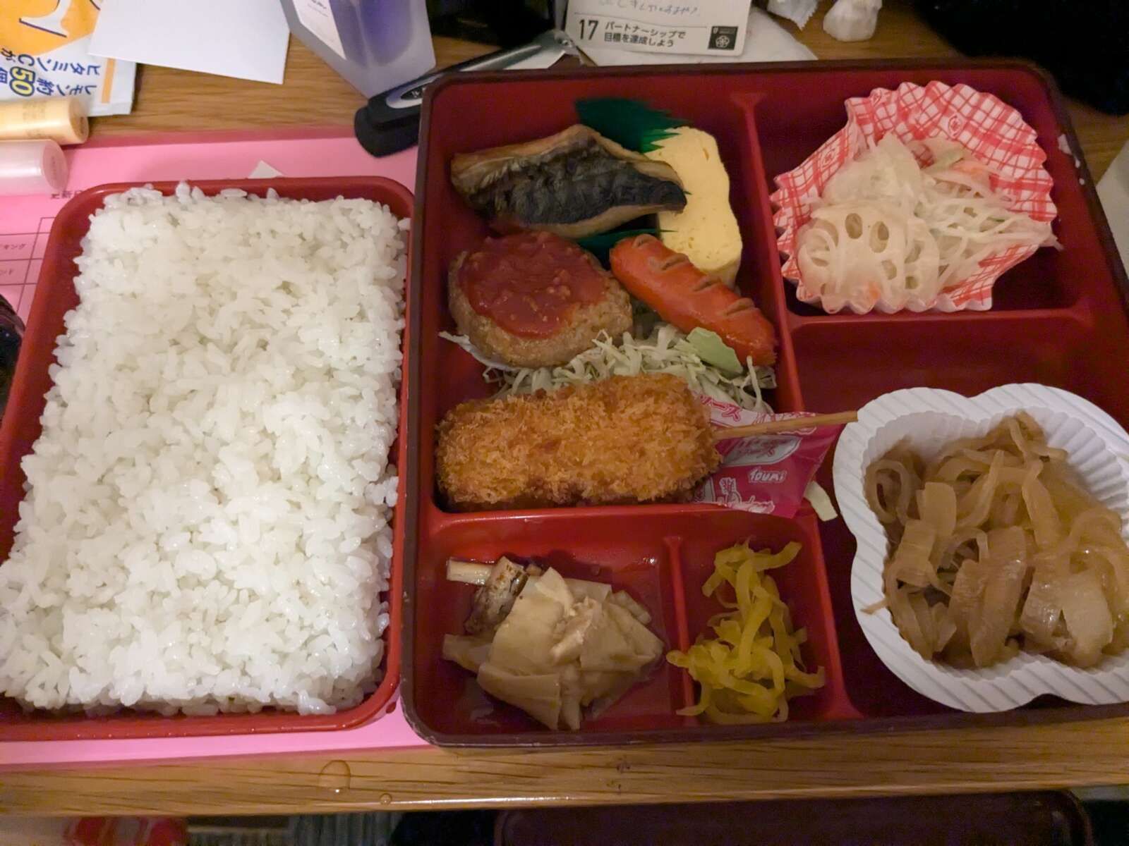 お弁当の一例です