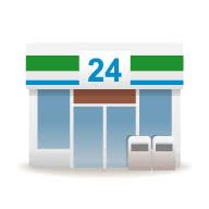コンビニは寮の目の前！