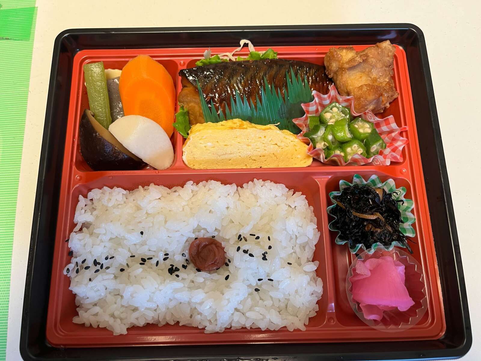 お弁当の一例
