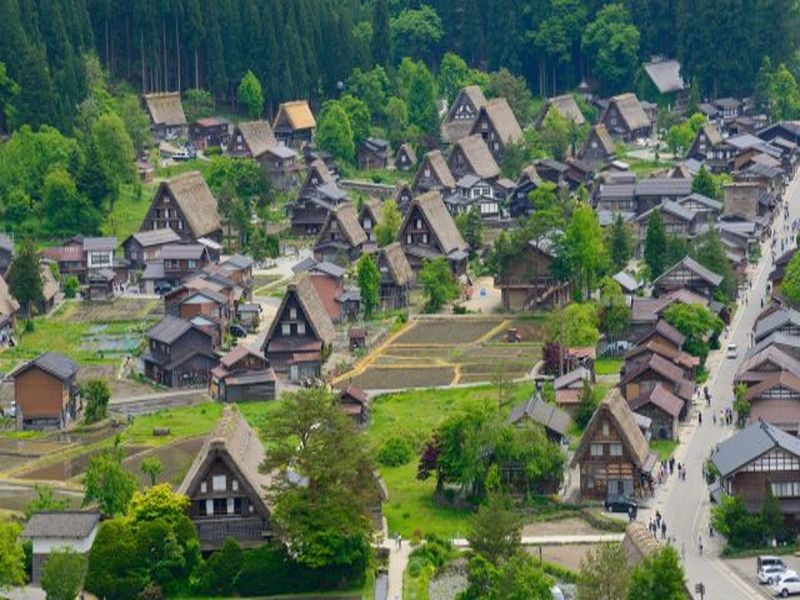白川郷の観光も◎